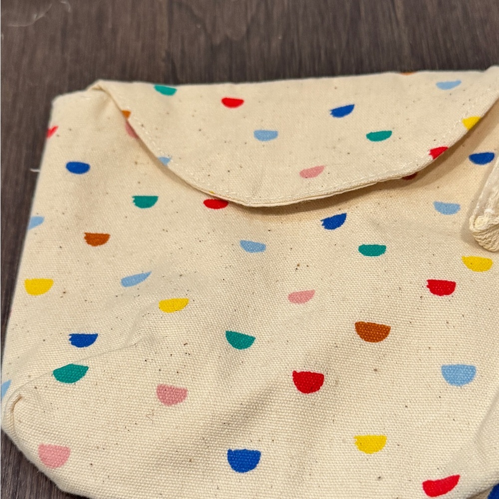NWOT Kiwico Panda Crate Colorful Polka Dot Kids Learning Pouch Toddler - Picture 3 of 6